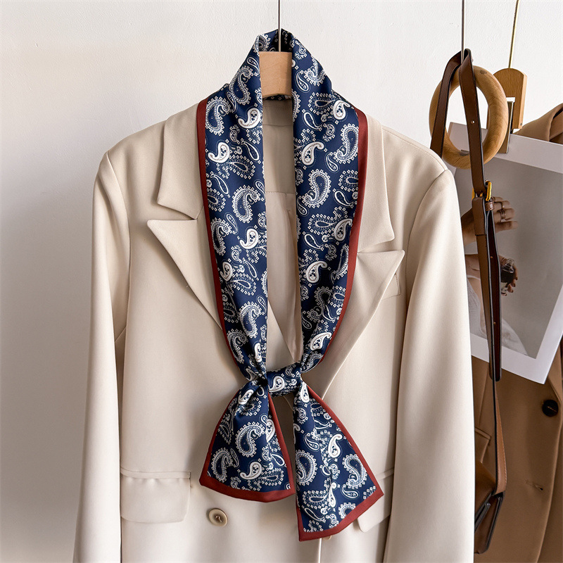 Pañuelo de seda estampado de l - Face Scarf Mask reseña y precio