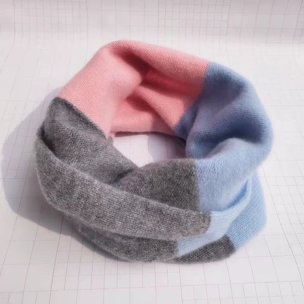 Bufanda infinita de punto con  - Infinity Scarf Knit reseña y precio