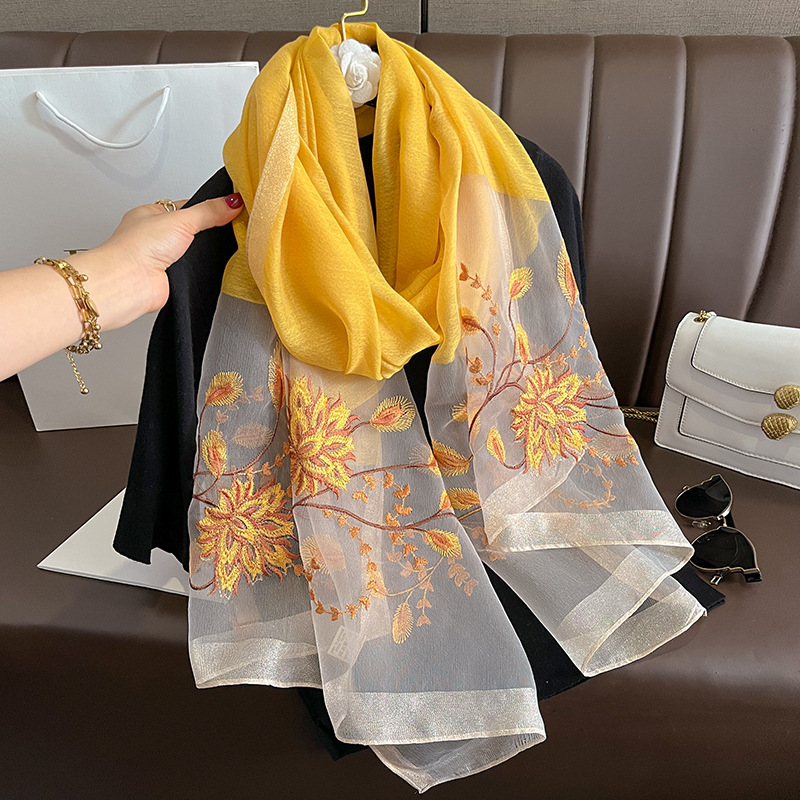Bufanda de Seda Sólida para Mu - Woven Scarf Blanket reseña y precio